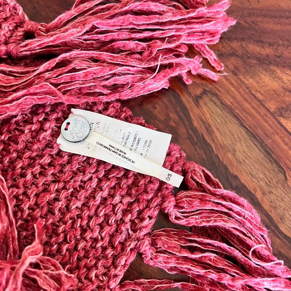 Autumn Margaret O Leary Women's Pink Scarf-wraps